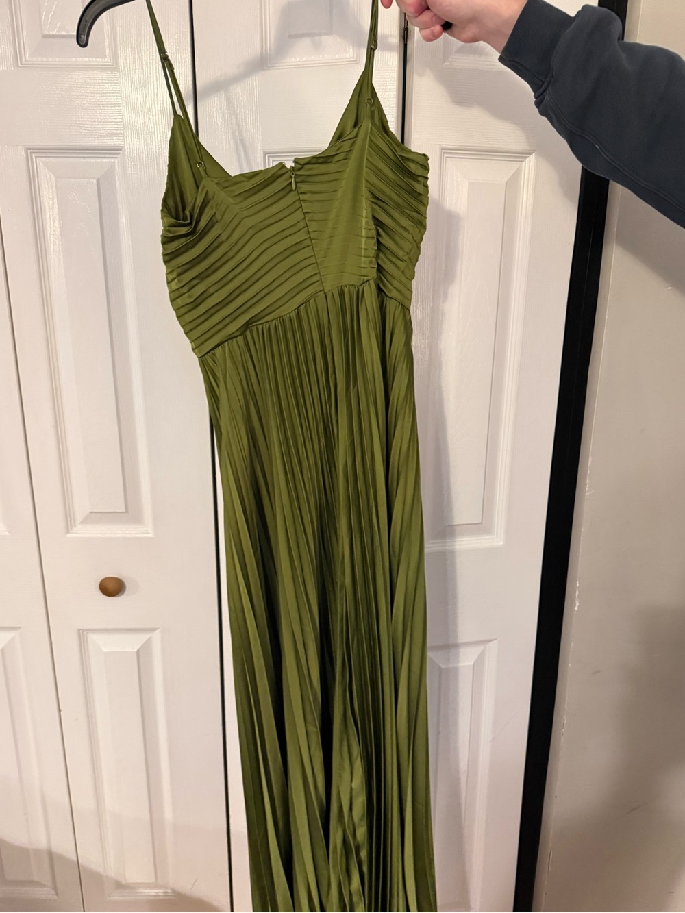 Petal & Pup Naira Pleated Maxi Dress - Picture 3 of 5